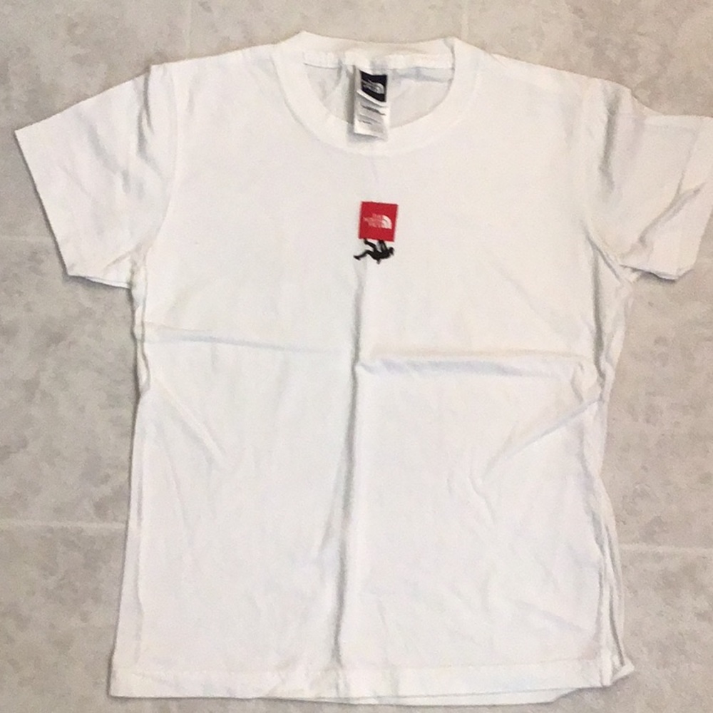 Women The North Face medium T-shirt white
